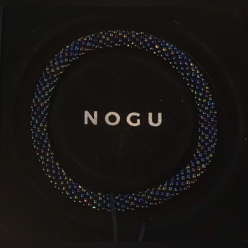💙💚💜 NOGU Himalayan Blue, Green, Purple Iridescent Bracelet 💜💚💙